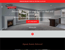 Tablet Screenshot of christianscarpets.com